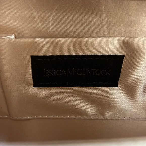 Gunne Sax by Jessica McClintock Pleated Clutch NWT - Picture 8 of 10